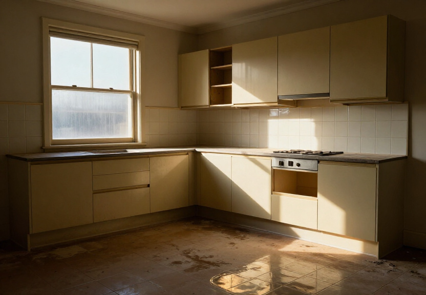Mould-free basement in Sydenham after drying and cleaning